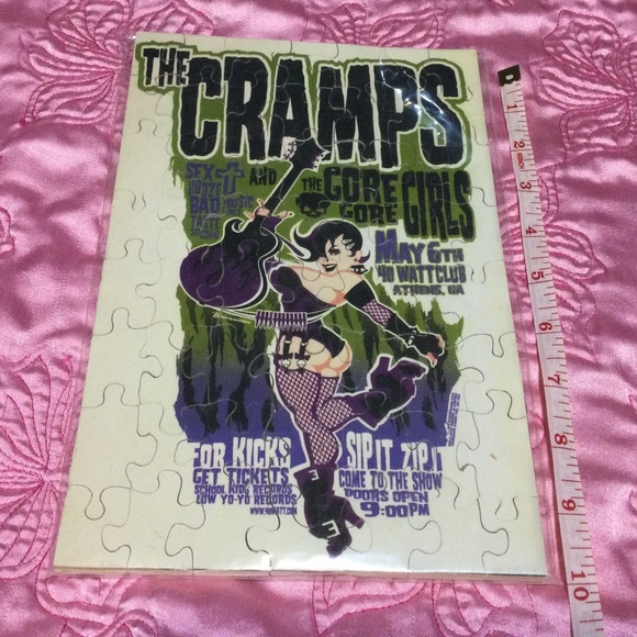 Handmade “ The Cramps” puzzle - Picture 1 of 3